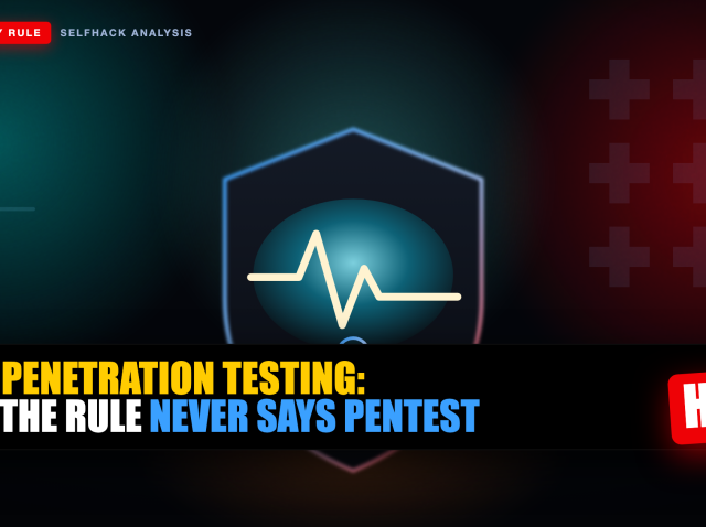 hipaa-penetration-testing-hero HIPAA penetration testing — how a test satisfies the Security Rule's risk analysis and evaluation requirements for electronic protected health information | SelfHack AI